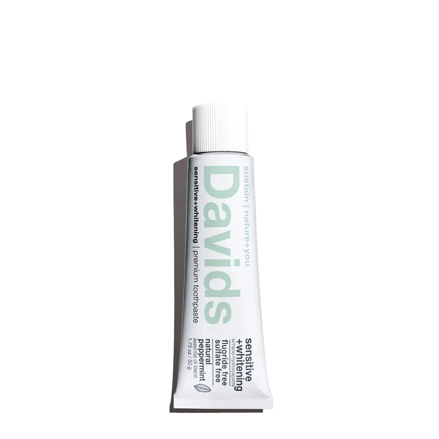 Davids Sensitive+Whitening nano-Hydroxyapatite Toothpaste - Travel Size