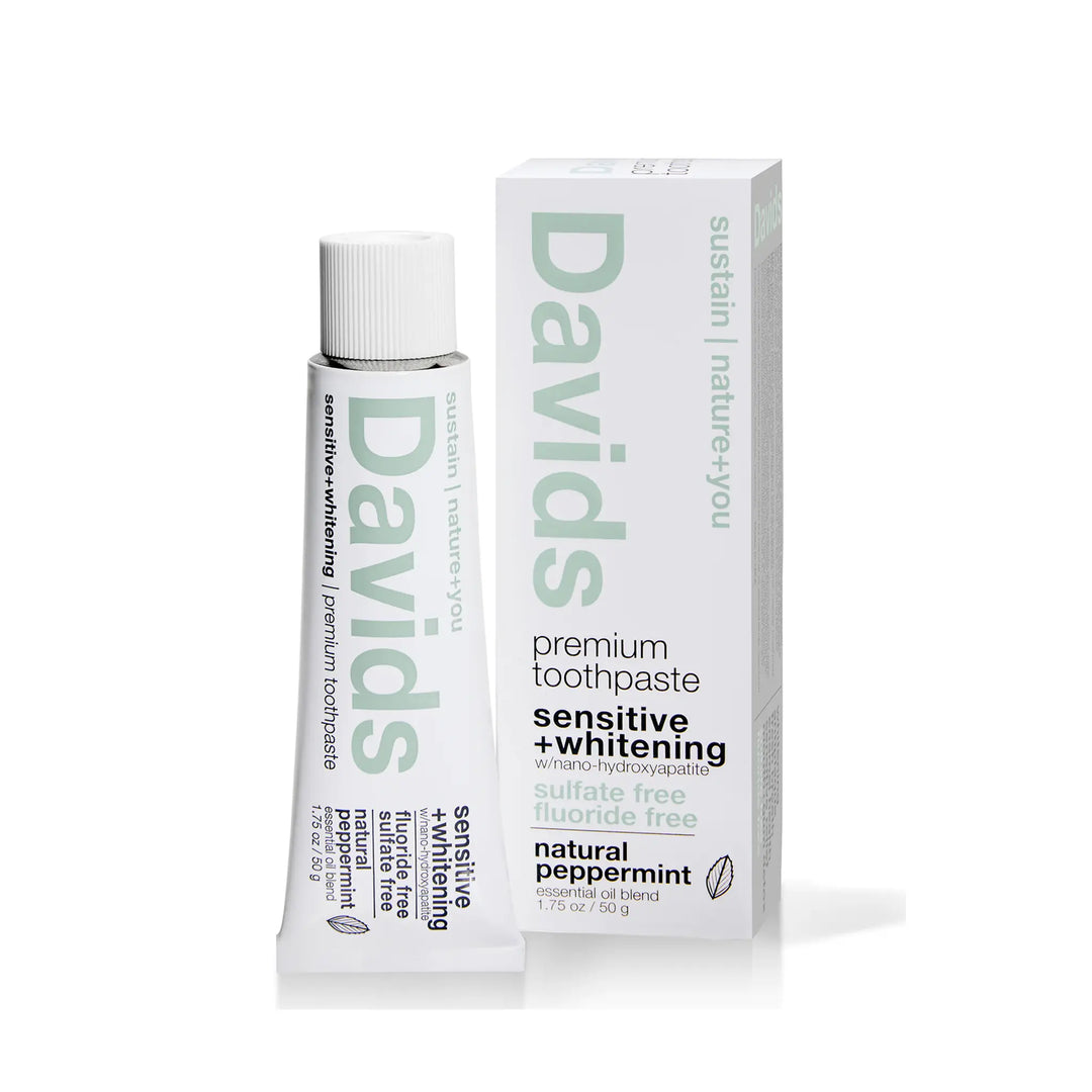 Davids Sensitive+Whitening nano-Hydroxyapatite Toothpaste - Travel Size 4