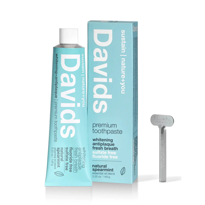Davids Natural Toothpaste - Spearmint 7