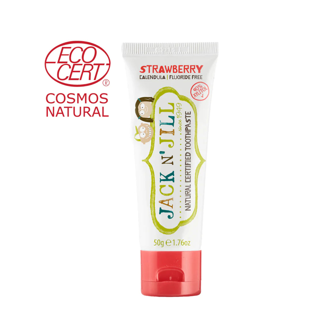 Jack N Jill Kids Natural Toothpaste - Strawberry