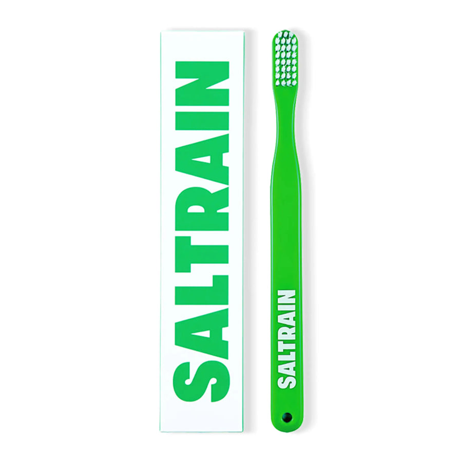 Saltrain Micro-Bristles Toothbrush Green-White