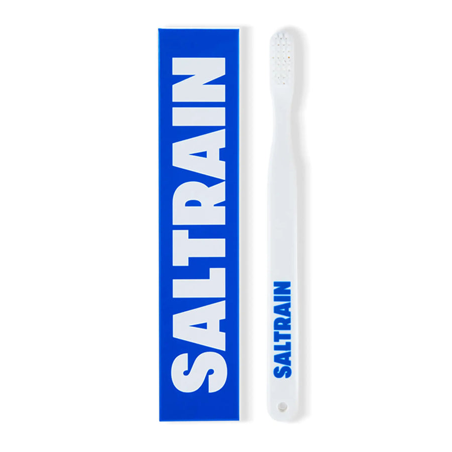 Saltrain Micro-Bristles Toothbrush White-Blue