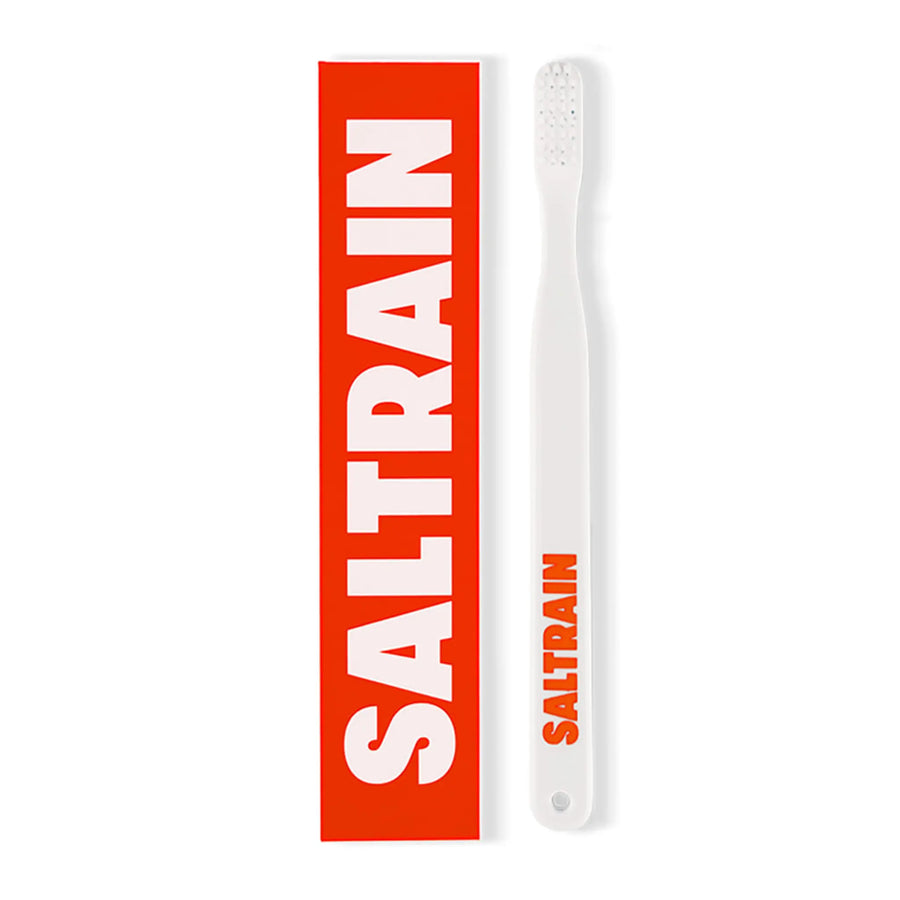 Saltrain Micro-Bristles Toothbrush White-Red