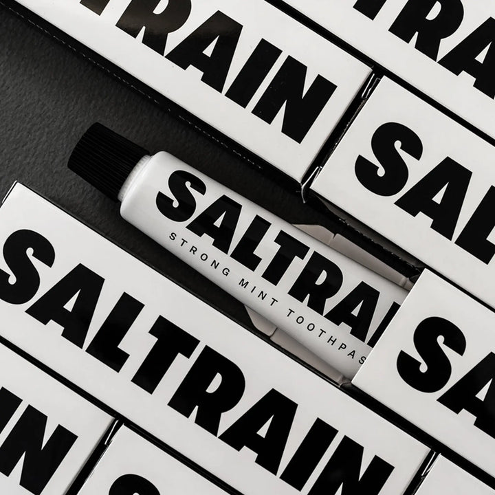 Saltrain Black Gray Salt Toothpaste 8