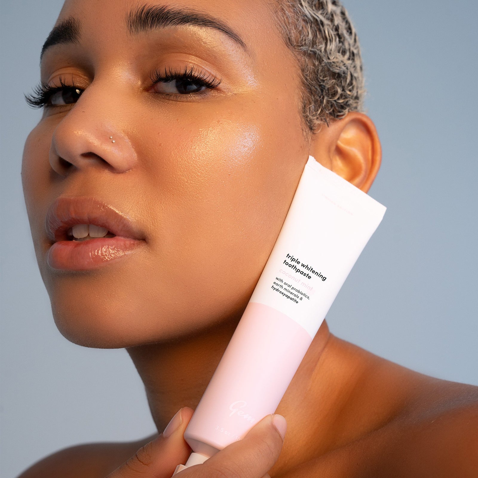 Gem Triple Whitening Toothpaste - Coconut Mint 2