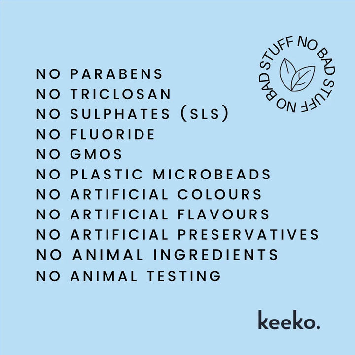 Keeko No Bad Stuff - All natural toothpastes